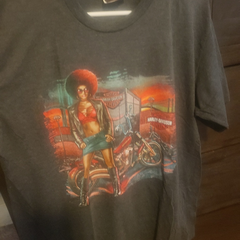 Collectible Foxy Brown Harley Davidson T-shirt